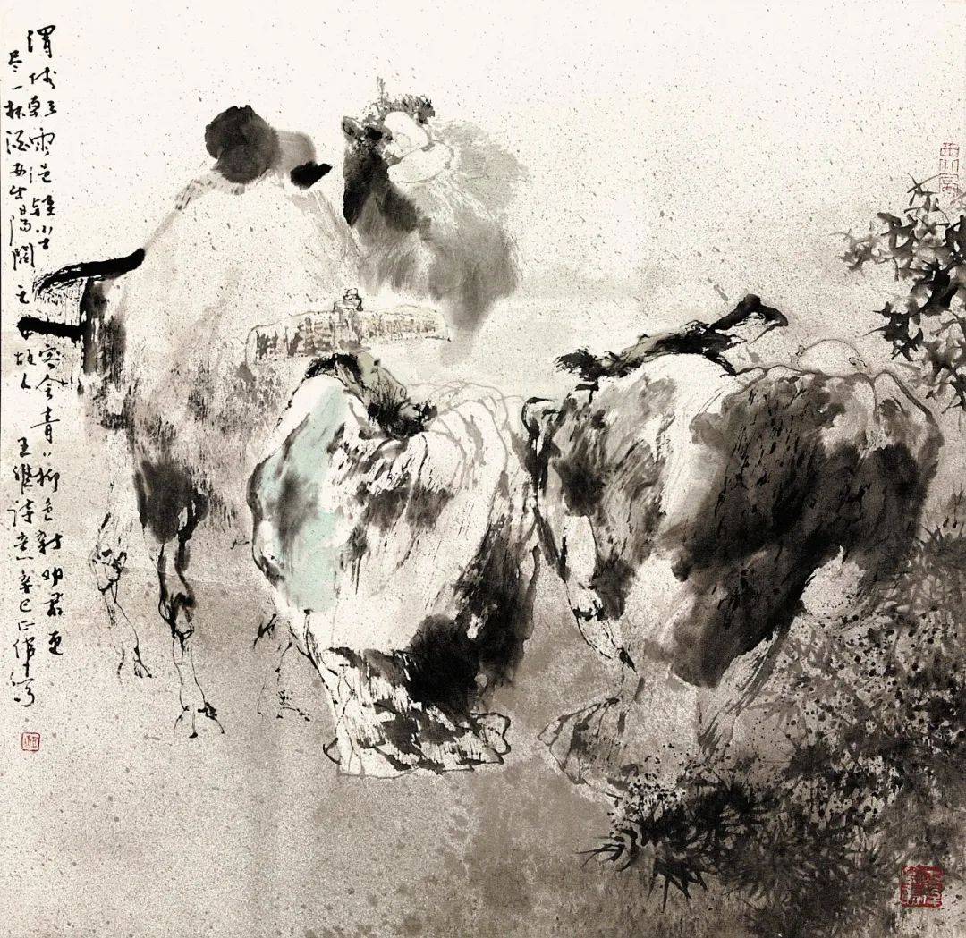 塞上豪情—胡正伟中国画作品云上展览