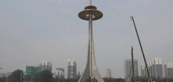 开拆！再见了，潍坊北海路灯塔