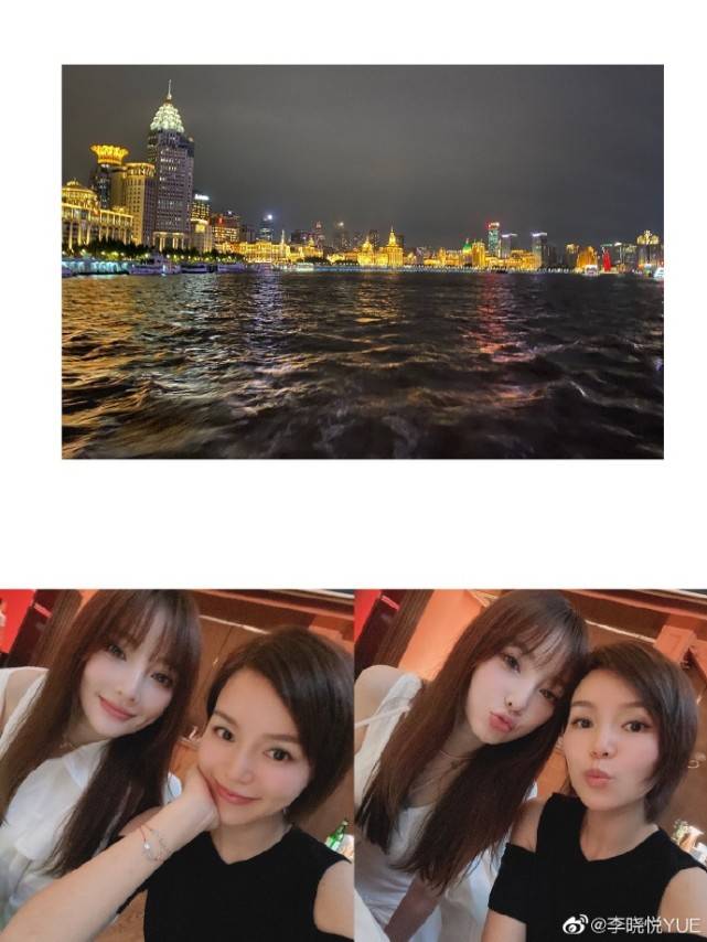 李小璐晒女儿近照，甜馨长发披肩，手叉腰秀大