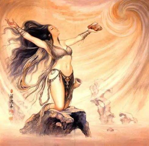 生产的|神话传说：女娲造人补天