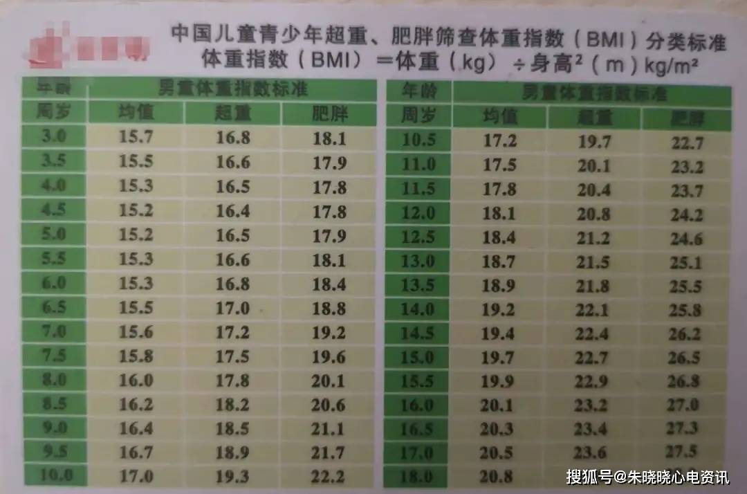 怎样辨别儿童肥胖 临床上医生会用到体块指数(bmi)更精确地判断