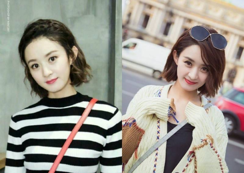 袁姗姗|Lisa没有刘海像变了一个人？辛芷蕾袁姗姗换发型更是堪比整容