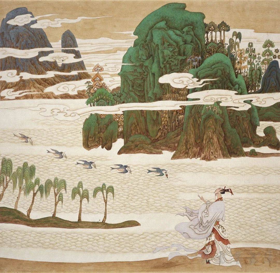 陈全胜连环画组画《洛神赋》