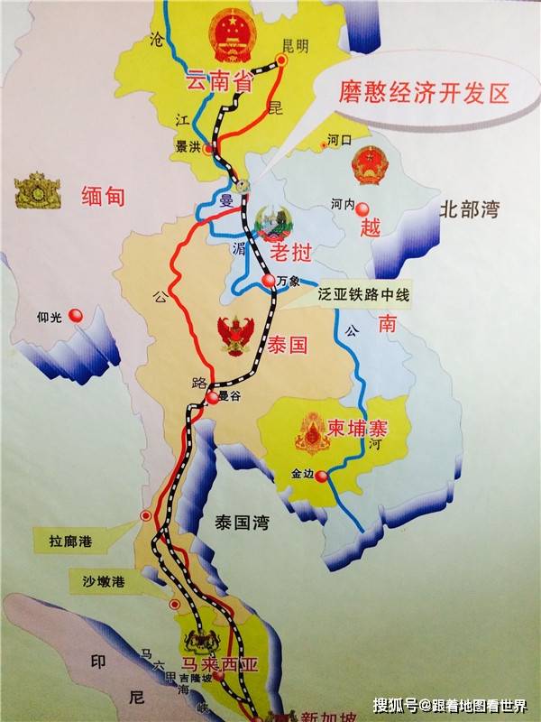 湄公河流域六个国家中崛起中的越南实力如何