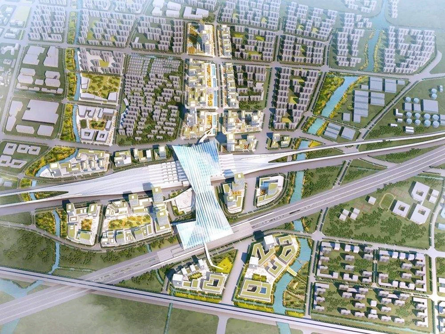 广州南站区域地下空间及市政配套设施工程项目-建筑设计作品-筑龙建筑设计论坛