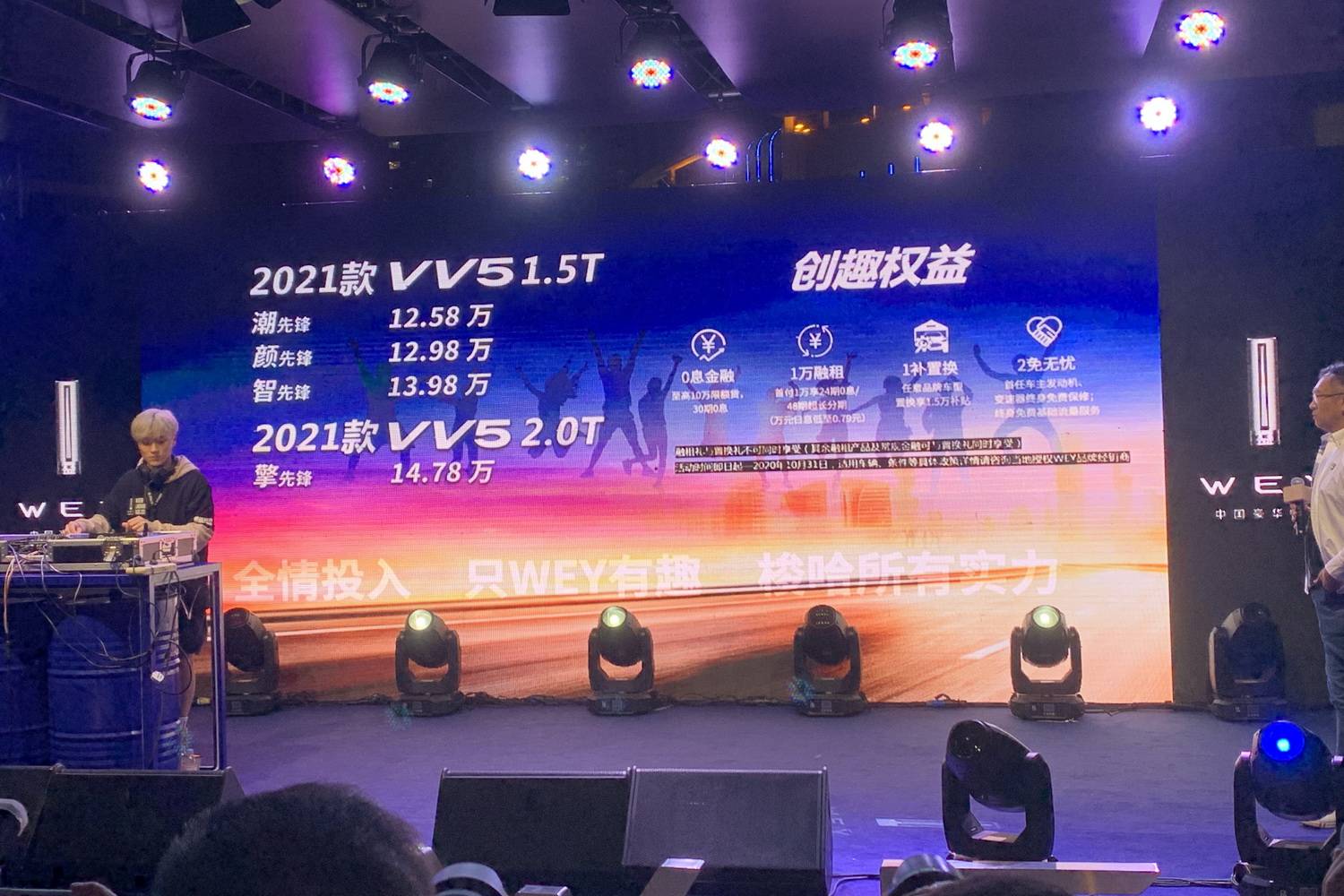 售价12.58万元起 2021款WEY VV5正式上市