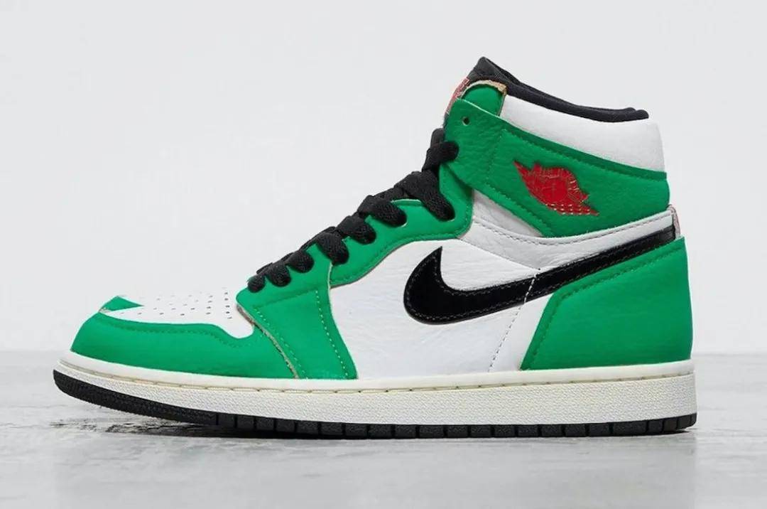 aj1 lucky green low