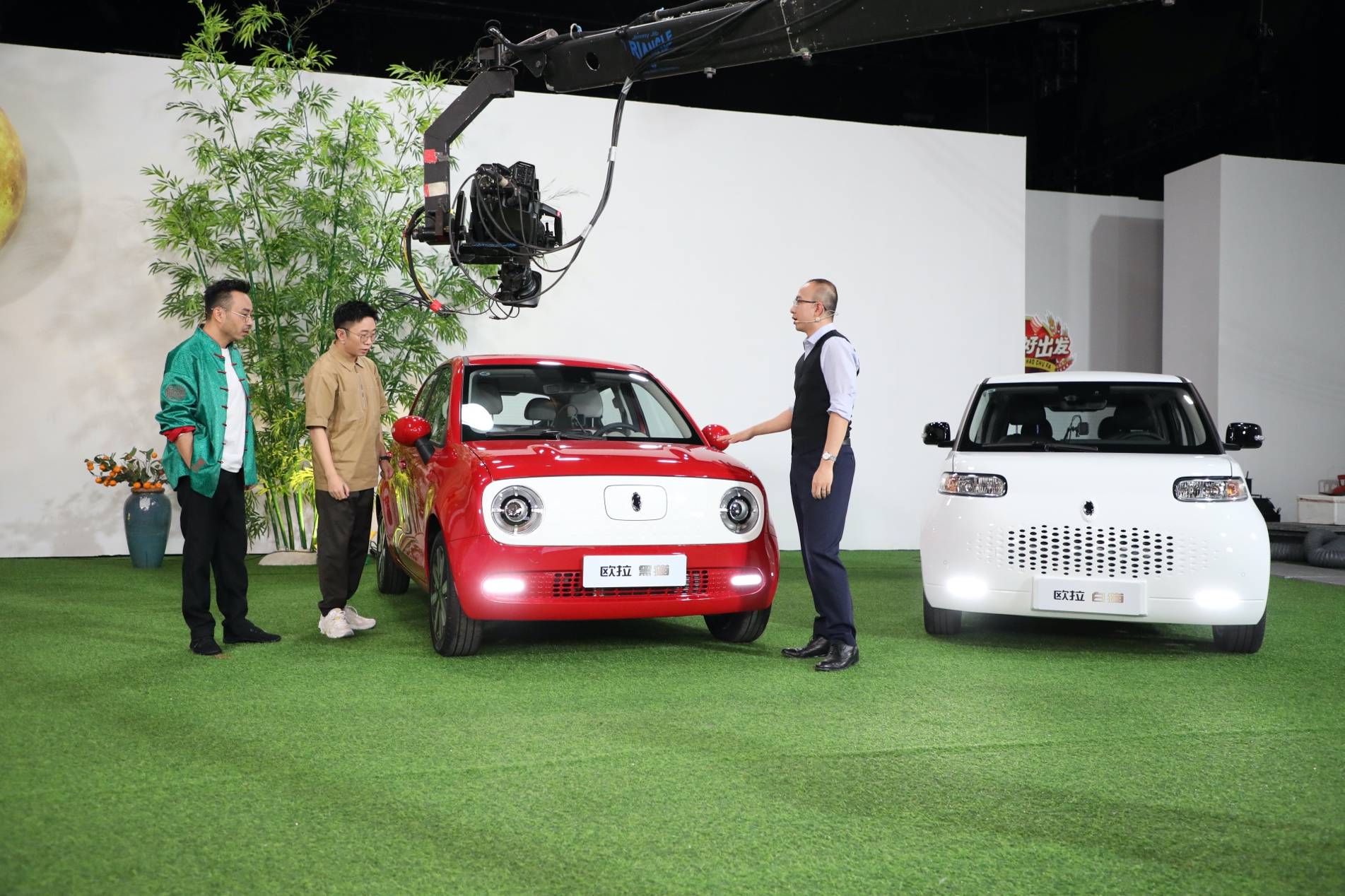 汪涵|欧拉黑猫白猫再掀带货高潮 汪涵直播间订单达3480单