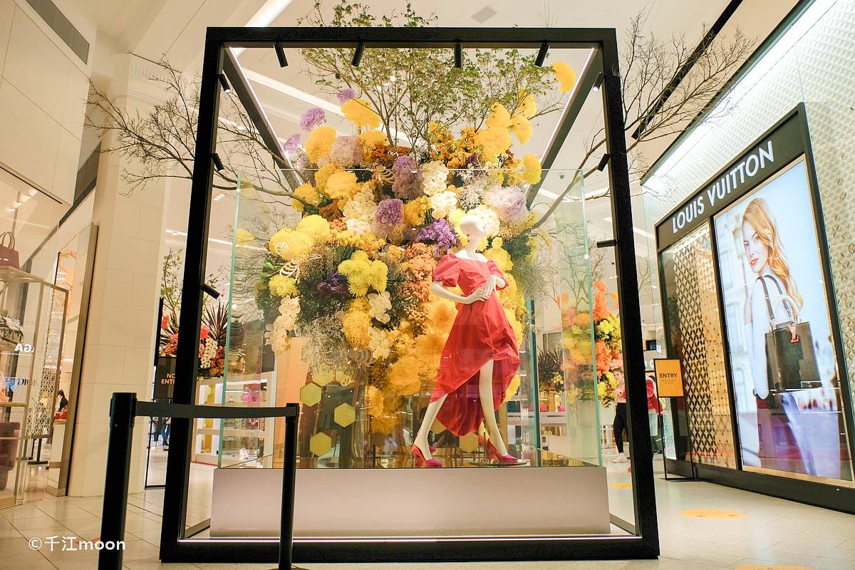 悉尼春天不可错过的风景：大卫琼斯百货商店的鲜花展！
