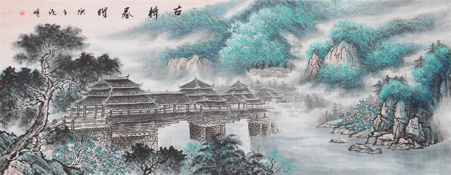 山水画大师张兆明——家乡山水孕画魂,情到深处诗意浓