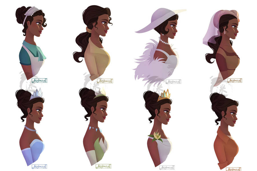 造型|迪士尼公主的“造型变化”，哪位拥有八套造型？艾莎逐渐变成熟