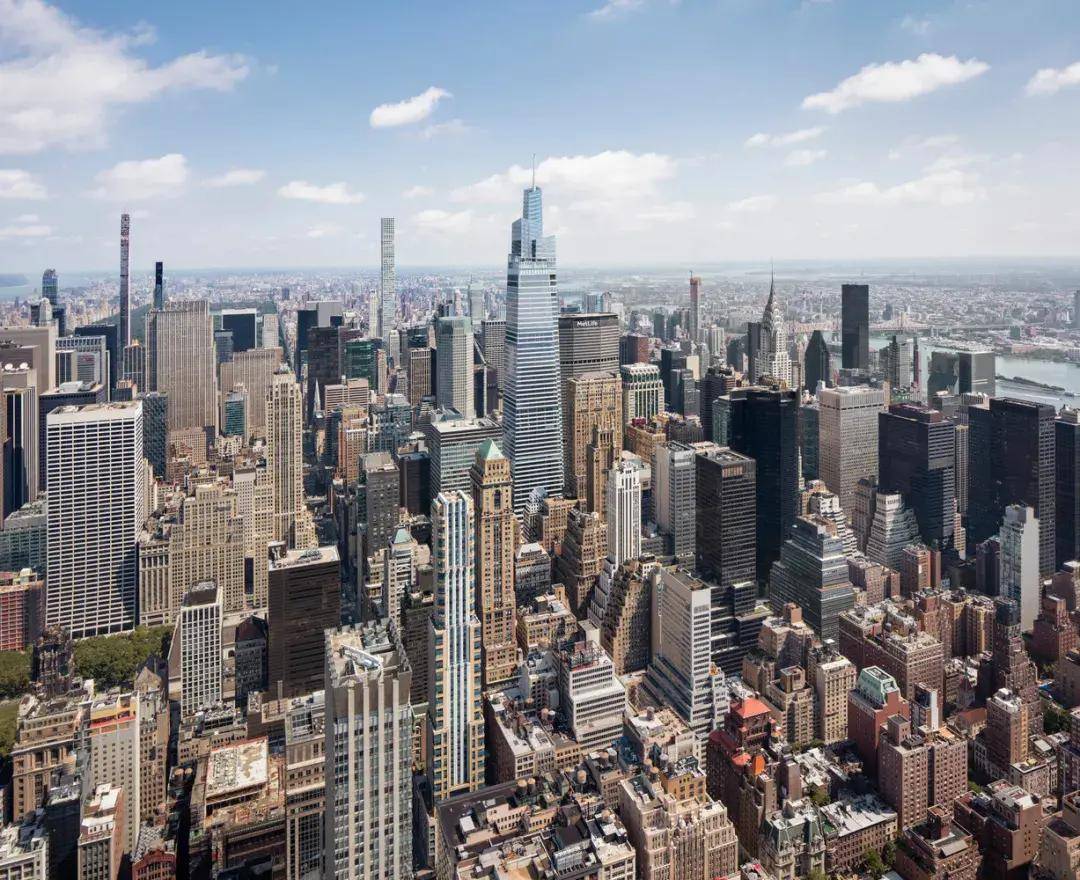 高427米!纽约曼哈顿中城最高办公塔楼完工