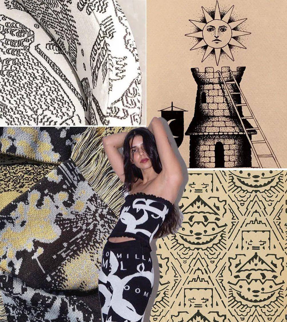 印花|衣图 | 数字美学、神秘符号与百搭极简图案的触及点在哪里？