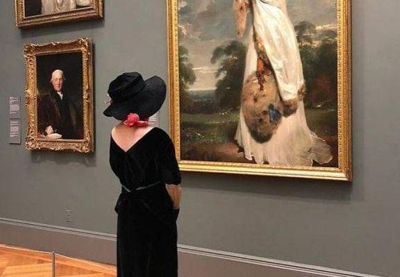 世纪|她亲手制作出十八九世纪复古裙,穿越时空的美感棒呆