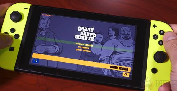 国外高玩将《gta3》移植到switch 运行流畅支持宽屏显示