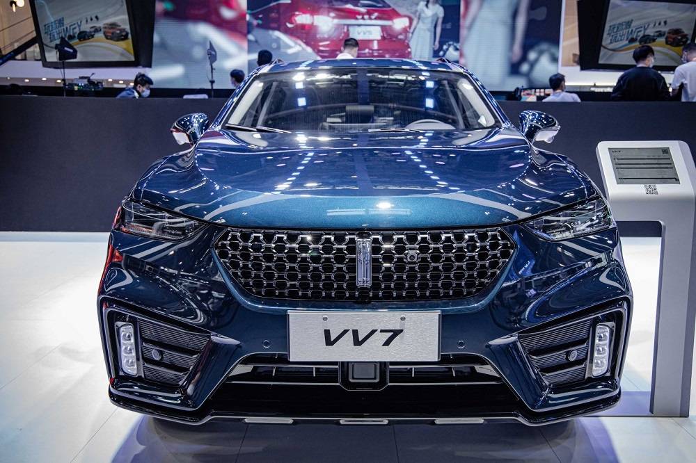 suv vv7 gt巴博斯版闪耀登场,与众多国际一线豪华品牌车型同场竞技,以