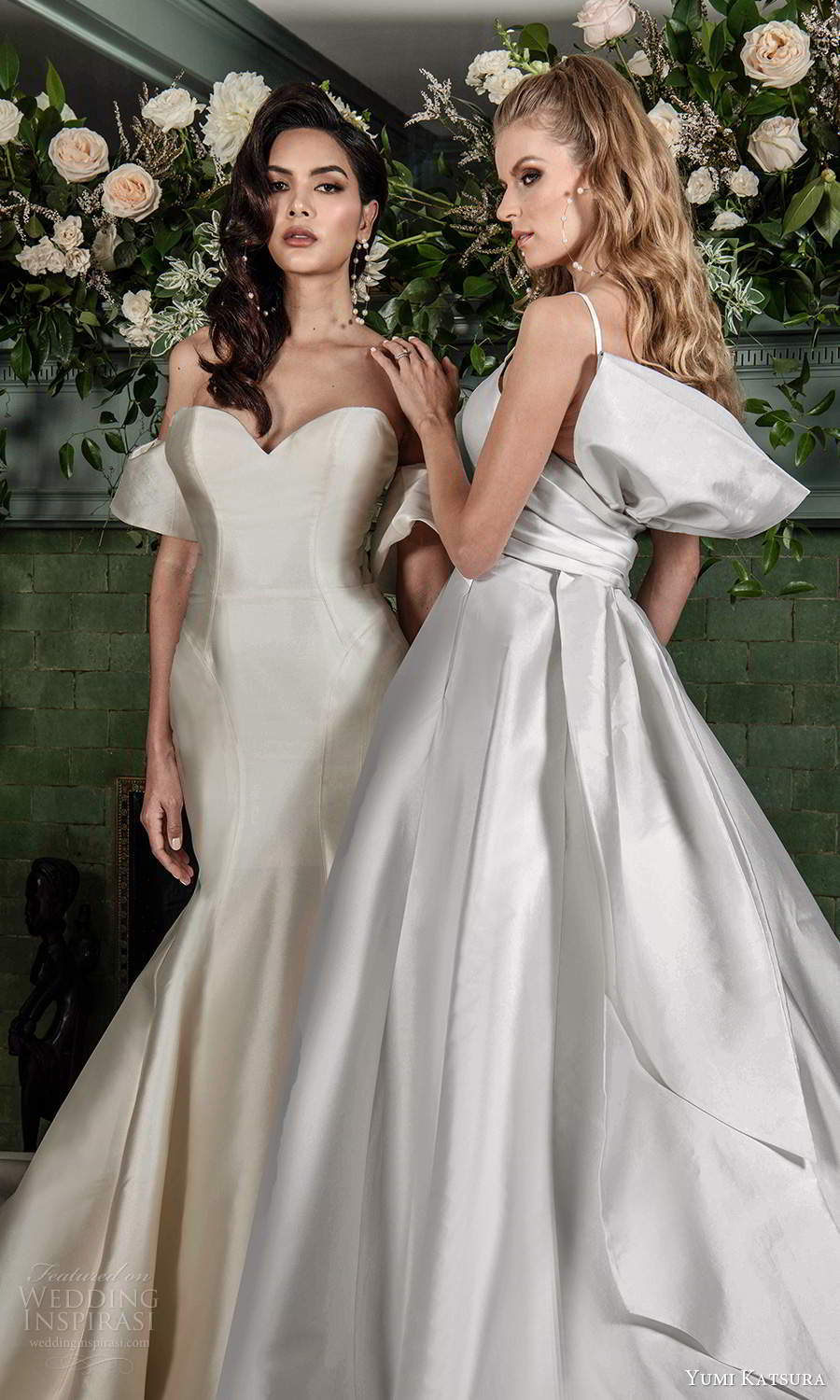 &quot|Yumi Katsura2021＂Ravishing&Resilient＂秋季婚纱系列 提升女人身体的自然美感