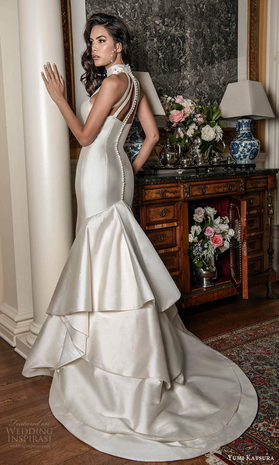 &quot|Yumi Katsura2021＂Ravishing&Resilient＂秋季婚纱系列 提升女人身体的自然美感