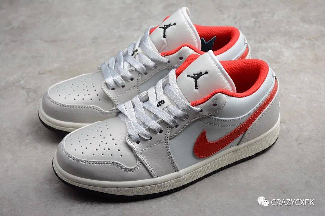 乔丹air jordan 1 low og aj1 小东京银狐运动鞋 da4668-001