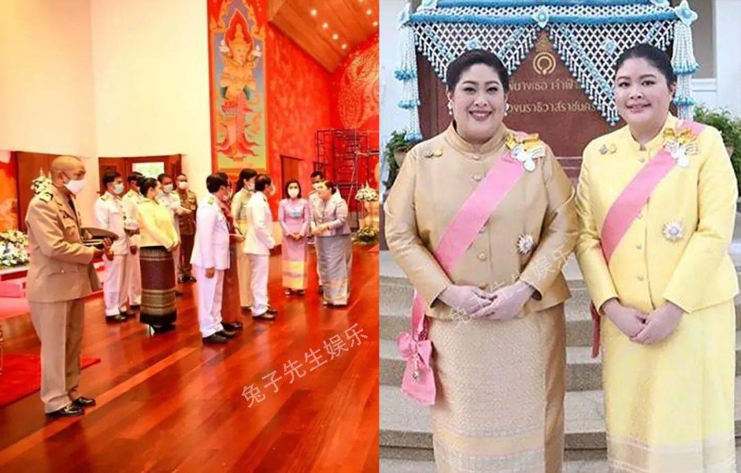 原创泰国最胖公主代泰王忙碌,体重200斤不辞辛苦,跪在地上姿势端庄