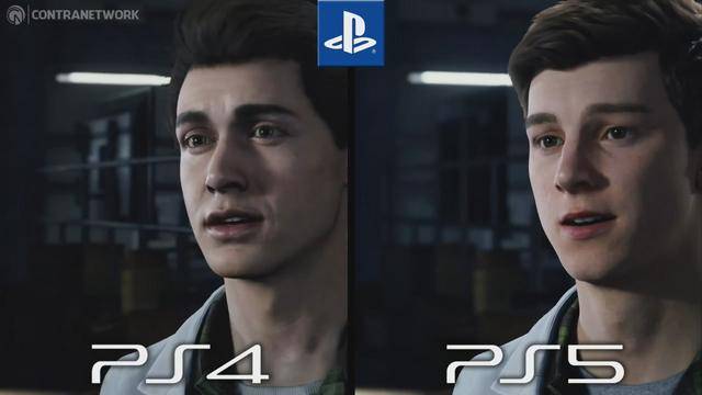 彼得帕克脸模更换PS5《漫威蜘蛛侠高清版》与PS4版对比_Bubniak