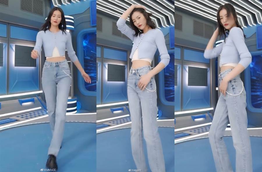 cm|刘雯上薇娅的直播间，量116cm神腿“脖子以下全亮点”羡煞旁人