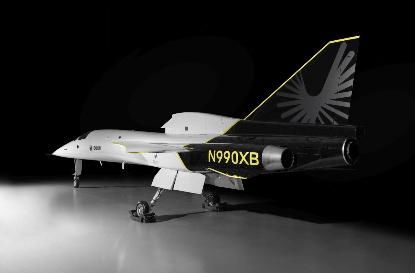 xb-1:boom现代超音速客机的"原型机"