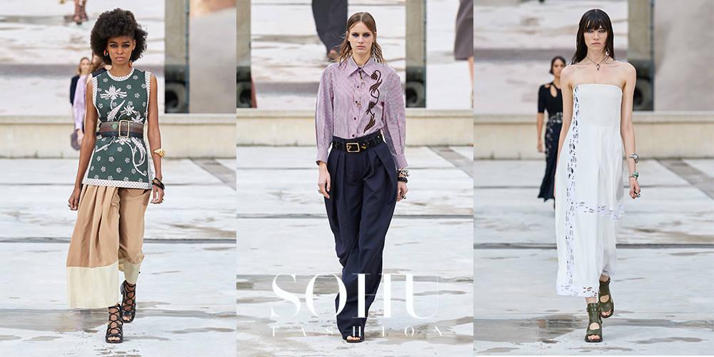 Vuitton|性别模糊、男装纱裙?没有明星助阵的巴黎时装周更有看点了!