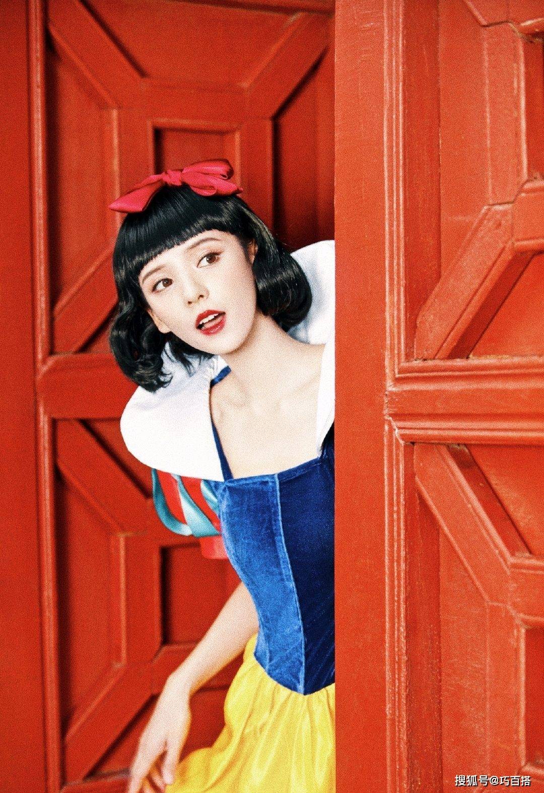 cos|张予曦的颜值可塑性太强了，cos迪士尼经典公主造型，个个惊艳！