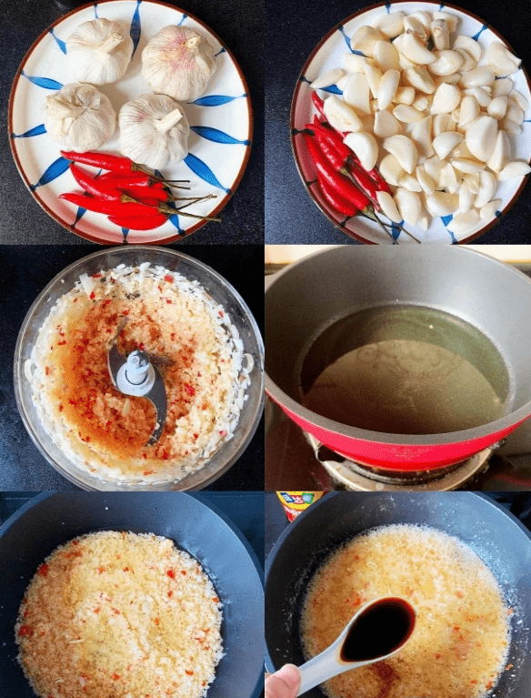 茄子|烧虾、烤茄子的必备作料吃烧烤最少不了蒜蓉酱