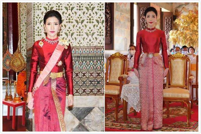 红衣|泰国变性人撞脸泰王宠妃!穿同款红衣配黑短发,怕是泰王也分不清