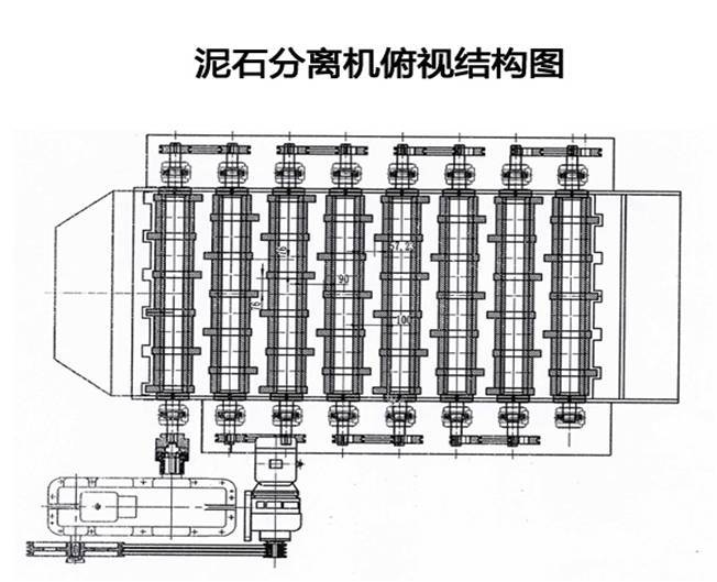 200t泥石分离设备泥石分离机设备特点