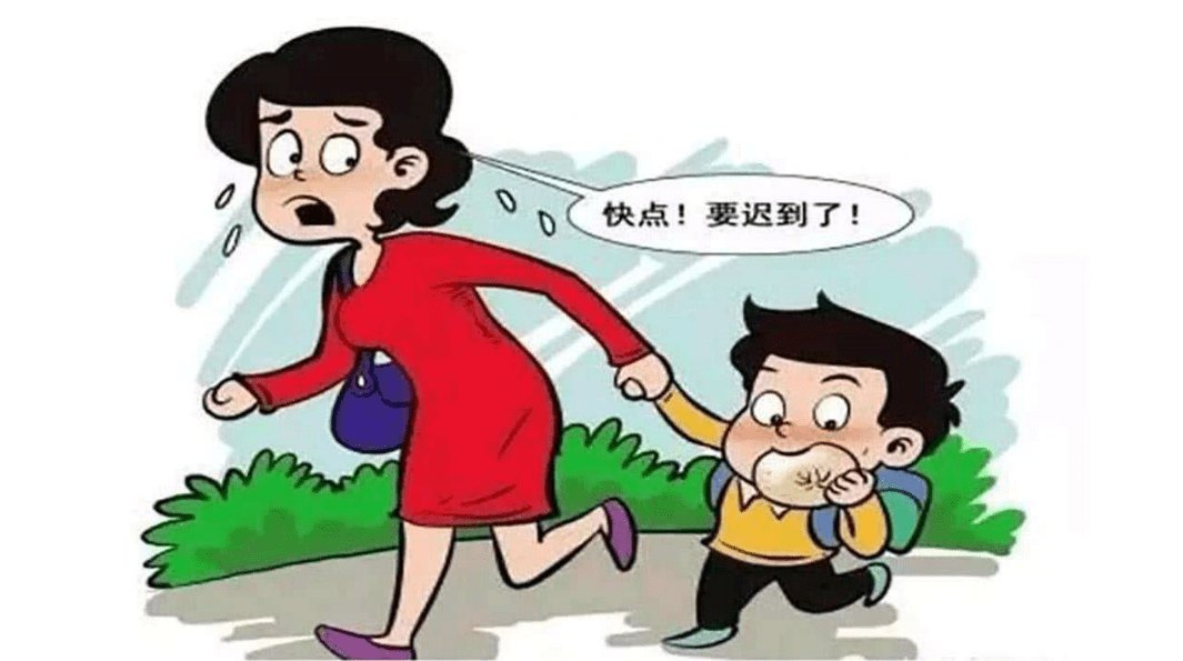 在一旁提醒,知道家长会帮他们掐算好时间,根本不需要孩子自己去做计划