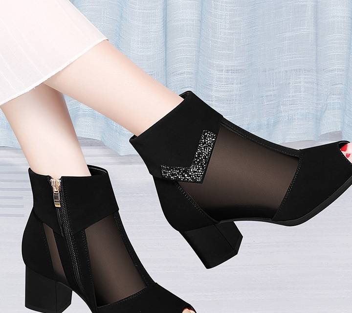 鞋子|春天不冷不热的，凉鞋太冷，冬鞋太热，这种网纱鞋就刚刚好