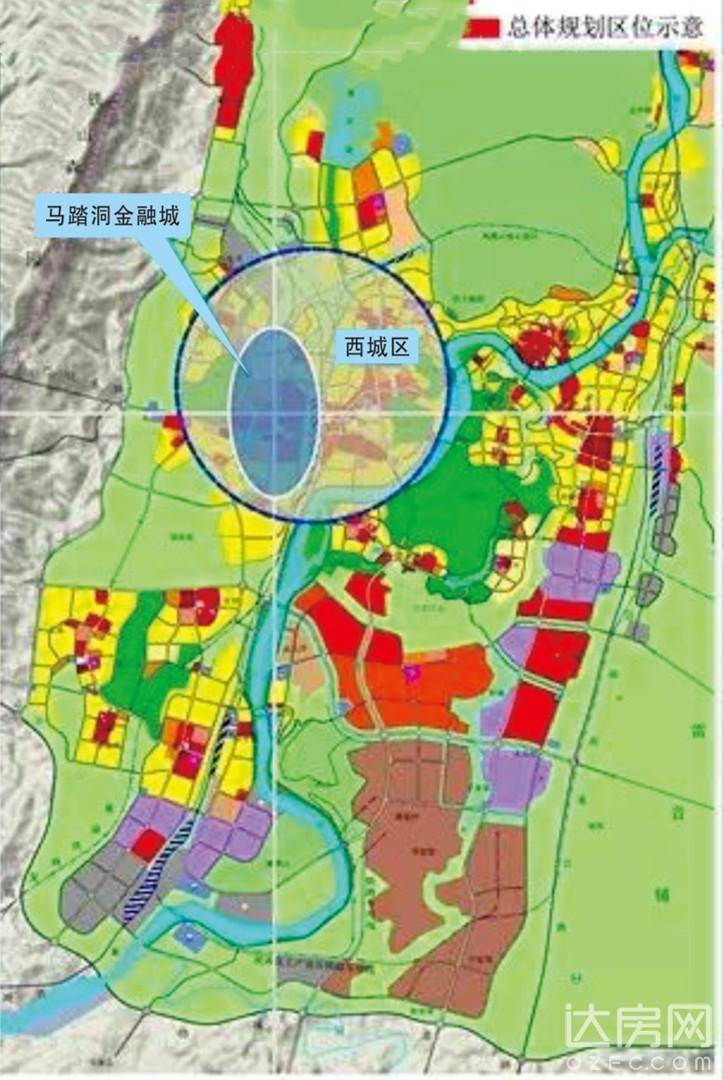 秦巴新区马踏洞金融城总体规划曝光!你们会期待吗?
