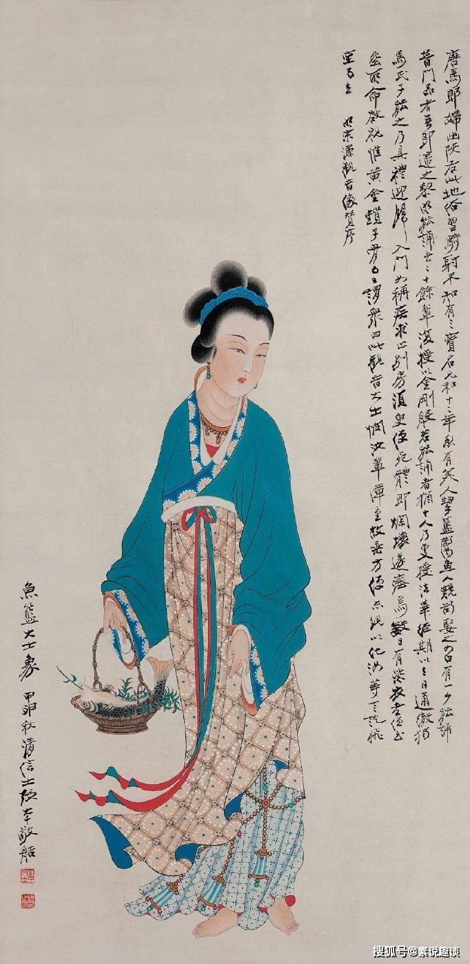 央视画廊】大千人物——张大千绘仕女图_央博_央视网(cctv.com)