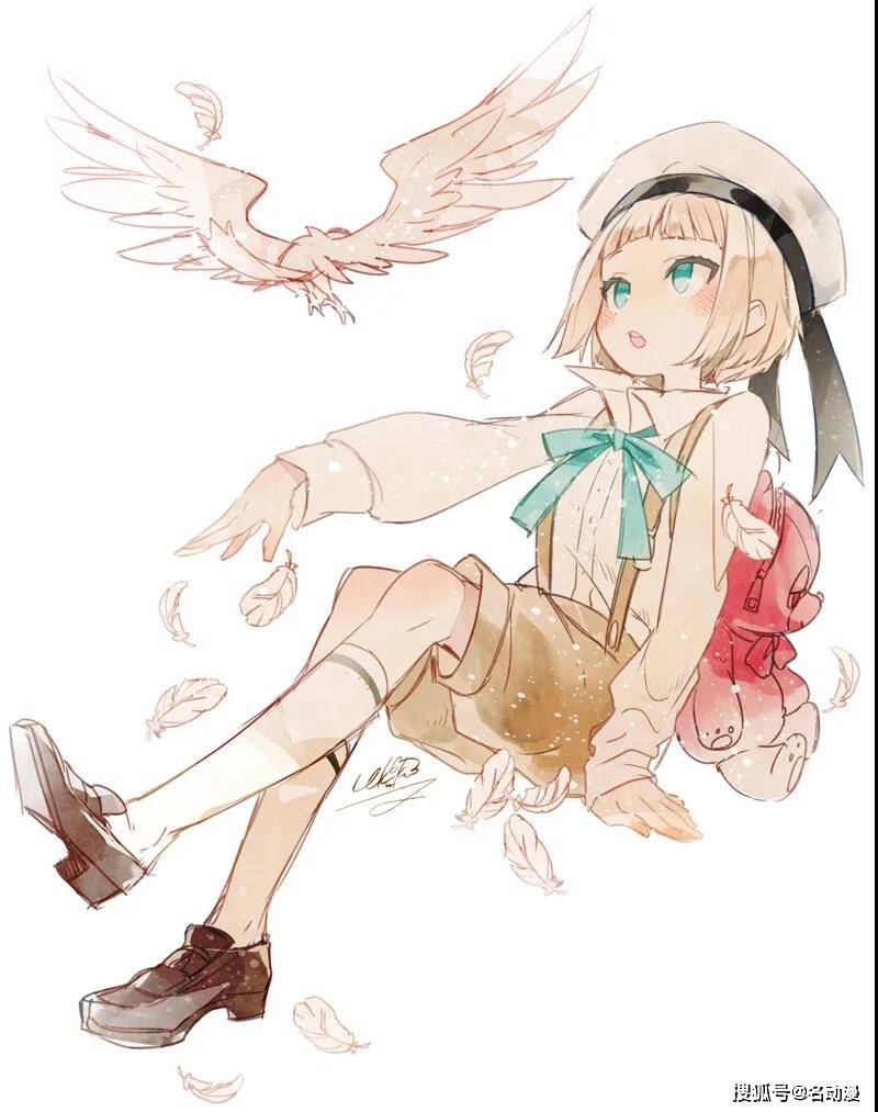 日本插画师ekuboon的作品欣赏