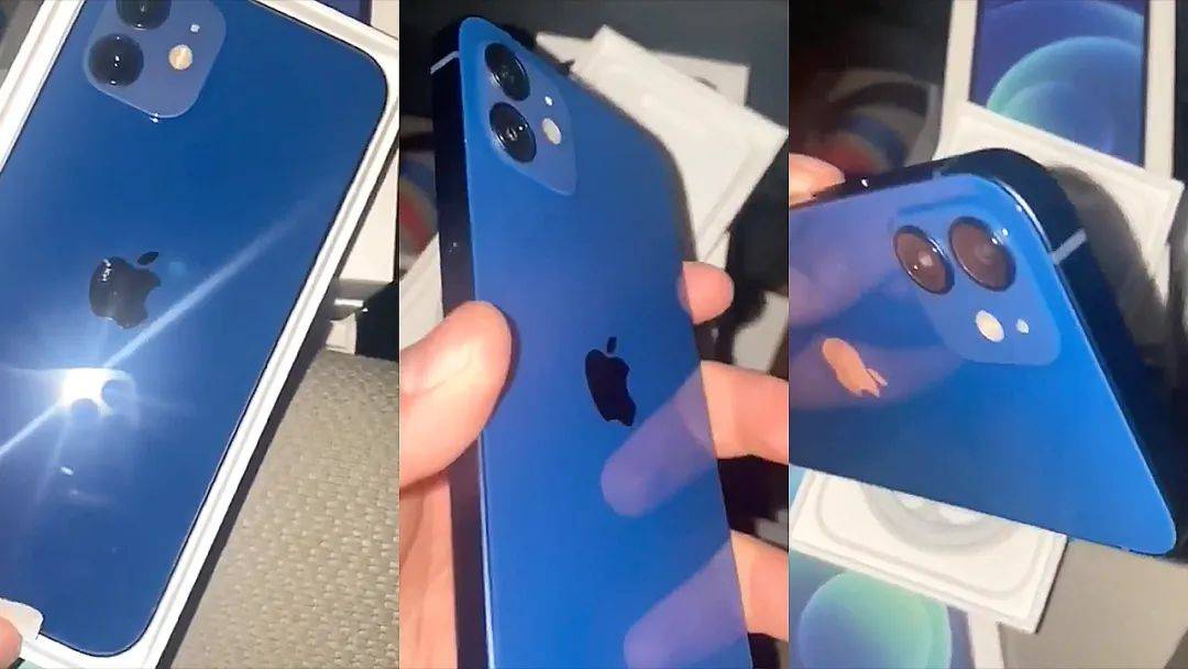 蓝色|iPhone 12 蓝色翻车？网友直呼太接地气了~