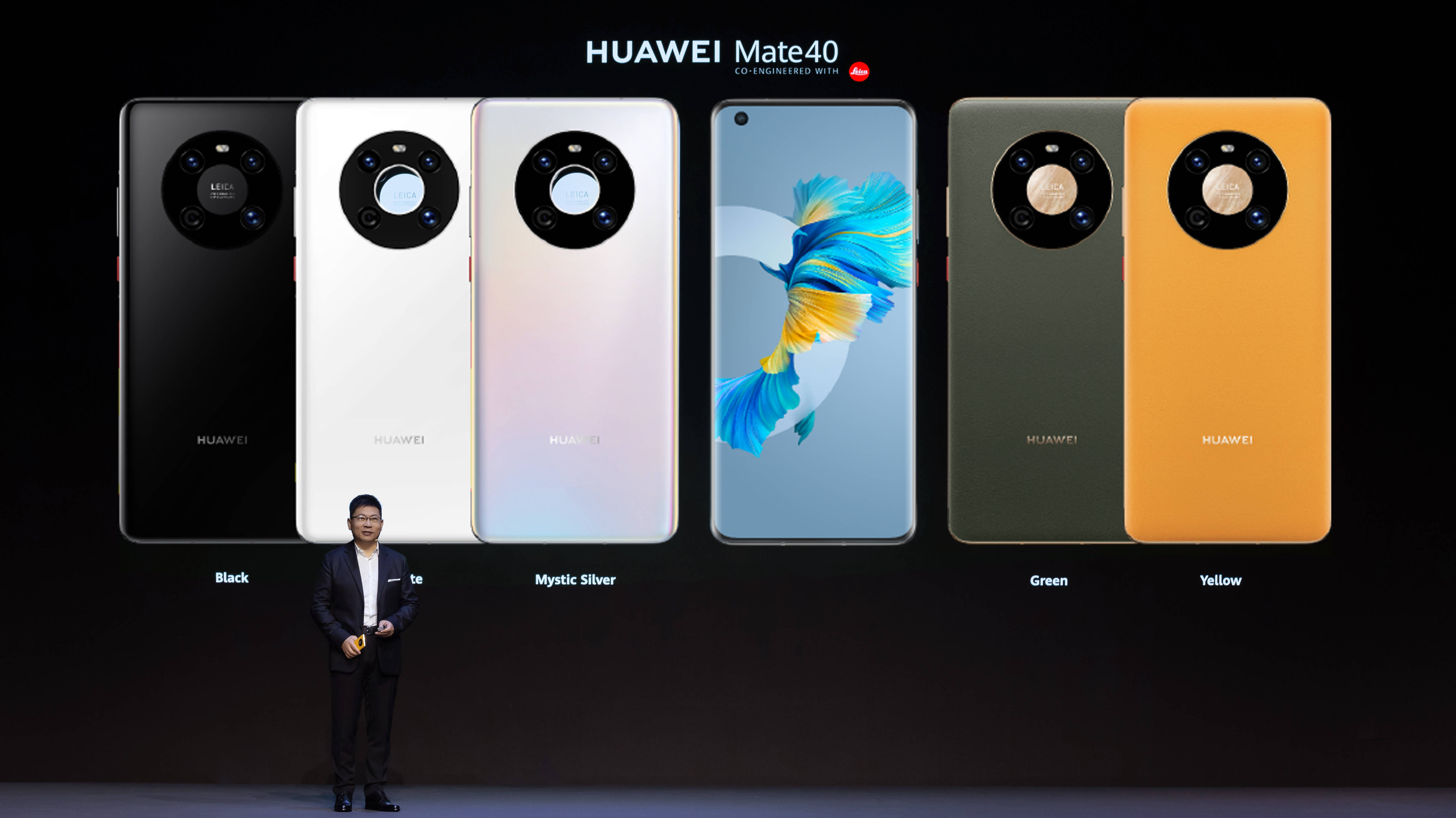 影像|HUAWEI Mate 40系列全球发布：史上最强大的华为Mate