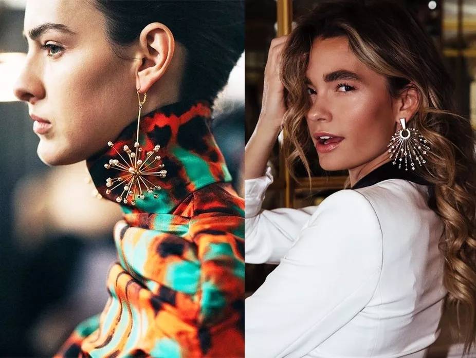 金属|配饰种草！这个秋冬跟金属配饰更般配噢~