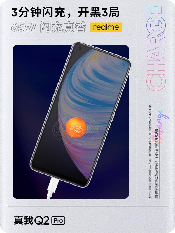 65W闪充技术下放!售价仅1599元的真我Q2 Pro成“真香机”
