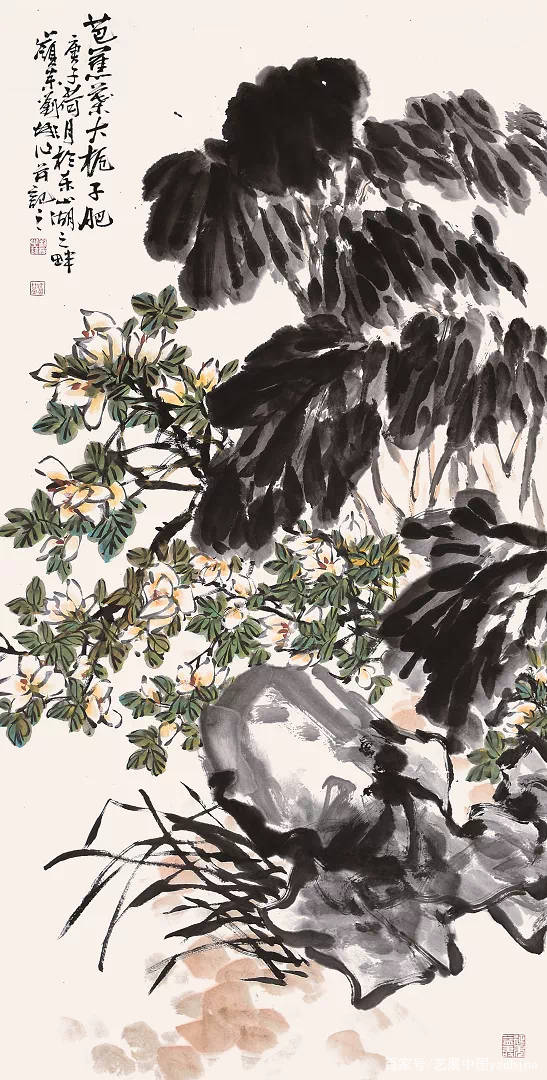 历代写意花鸟画范作选集（第101集）[205幅]