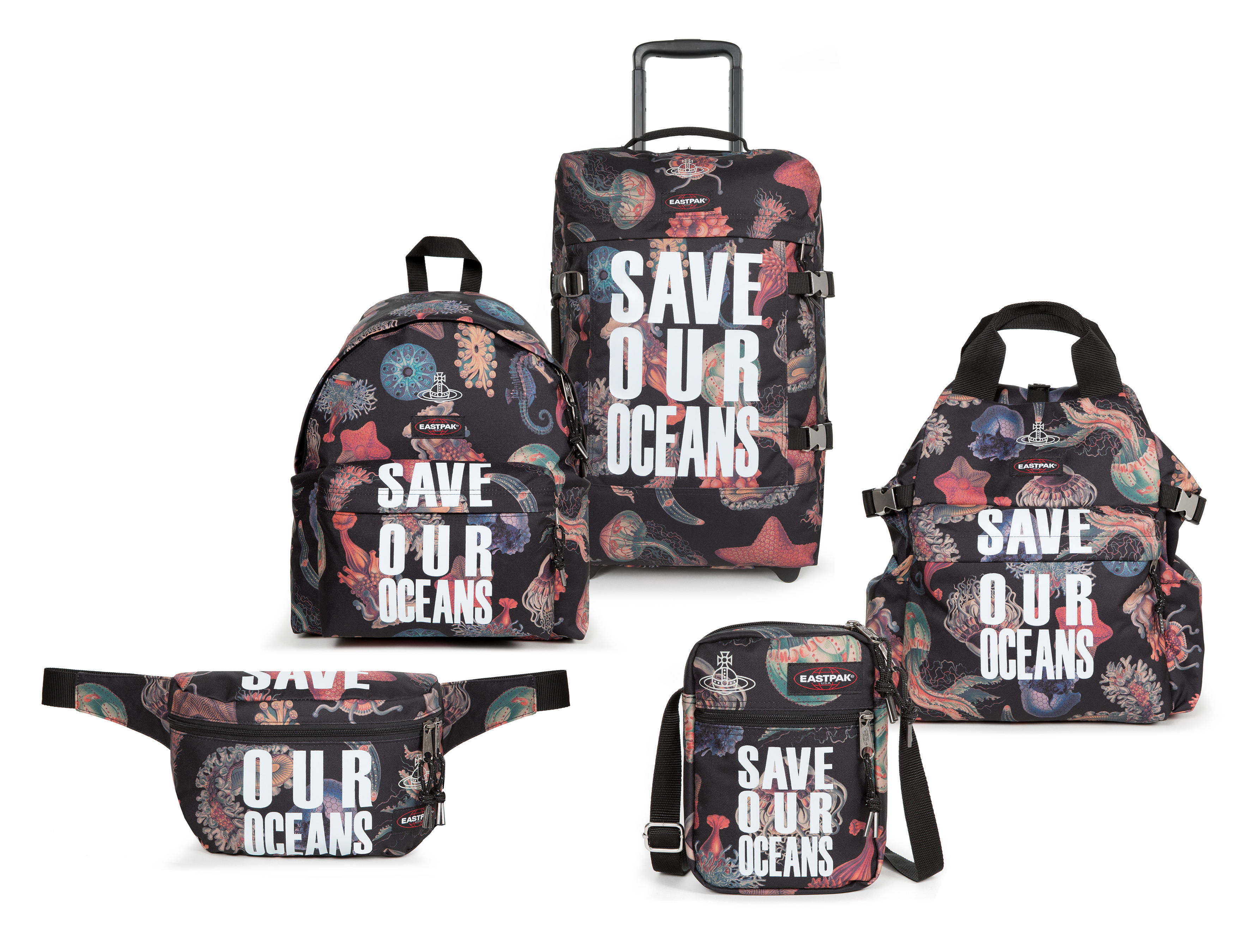 Vivienne Westwood 携手Eastpak 发布“SAVE OUR OCEANS”可持续联名系列_