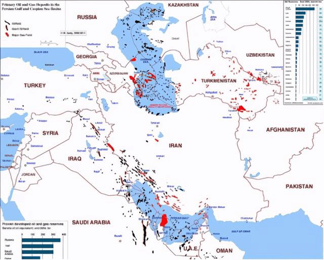 阿塞拜疆石油分布图