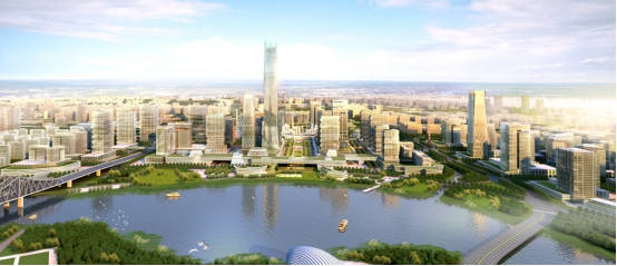 作为合肥1-4-7空间规划的四大城市级副中心,东部新中心在发展能级上