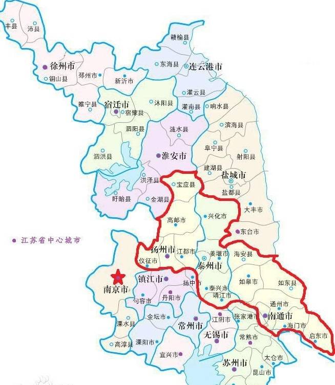 苏中地区