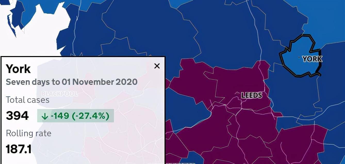 疫情|图解英国热门大学所在区域疫情形势！2021年初入学英国还能去吗？