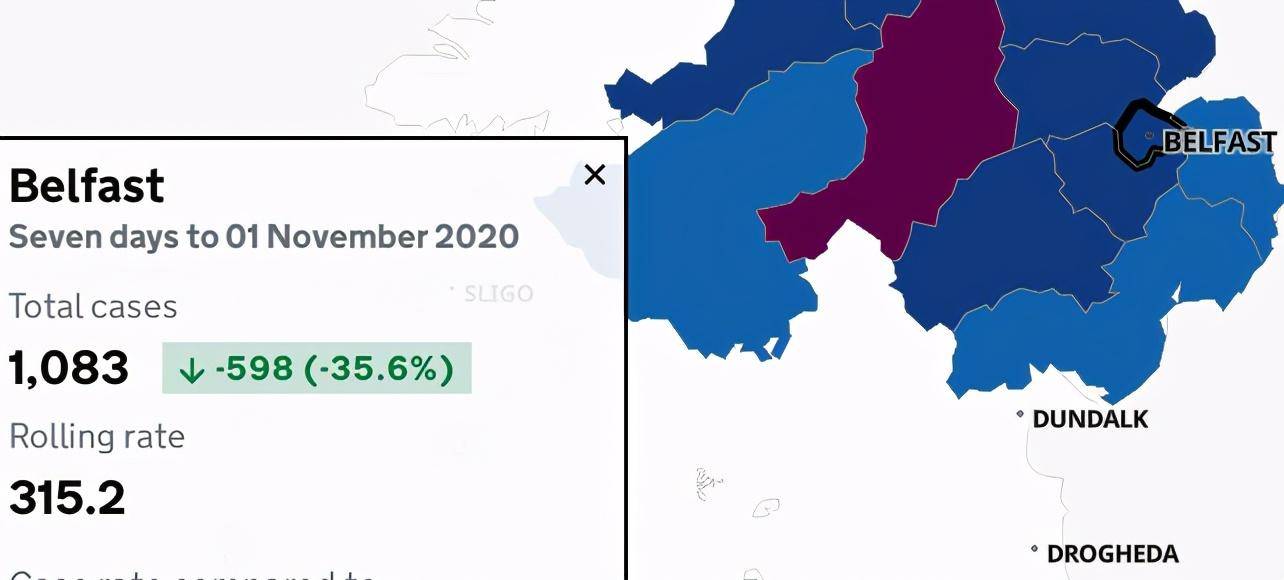 疫情|图解英国热门大学所在区域疫情形势！2021年初入学英国还能去吗？