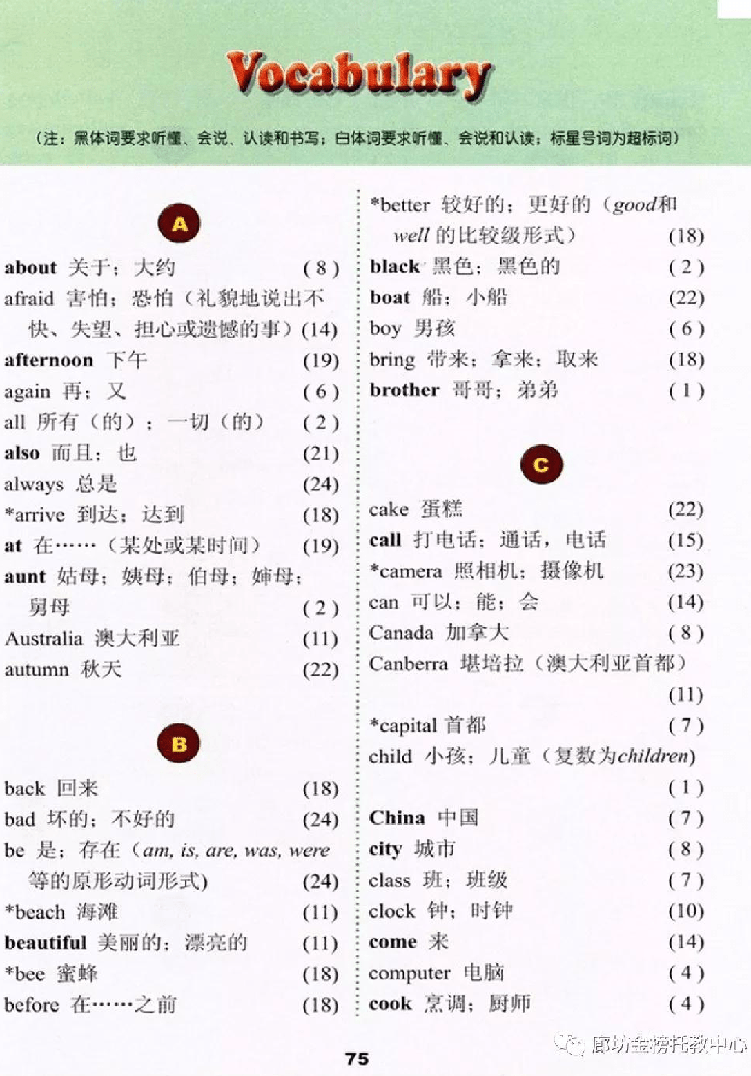 冀教版五年级英语上册课文听力 电子课本(高清)