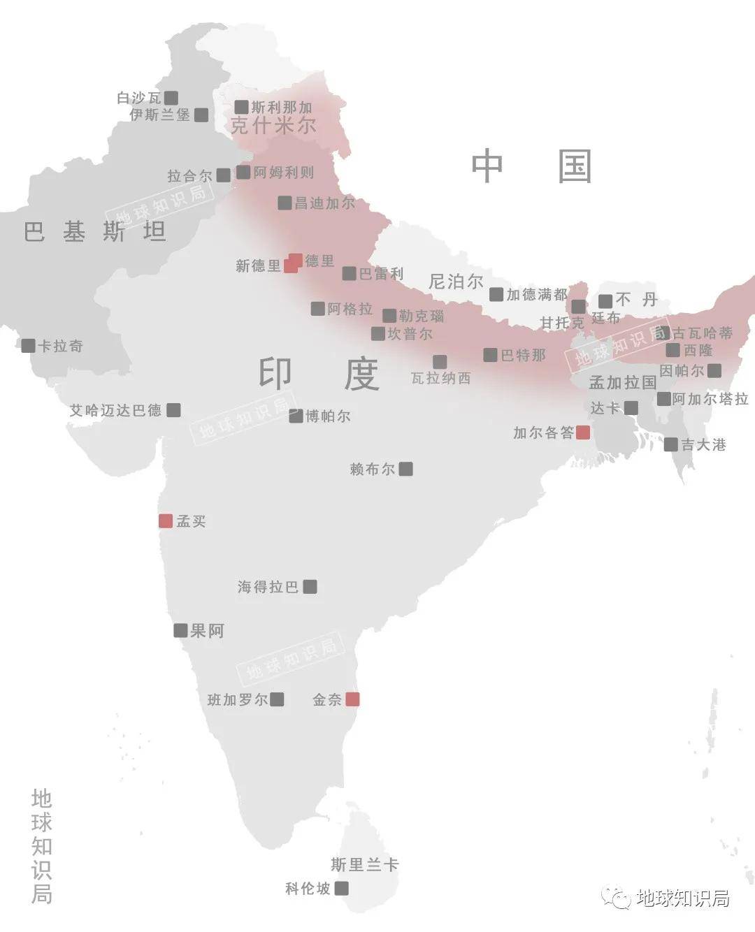 印度整活五大战区，要搞谁？ | 地球知识局